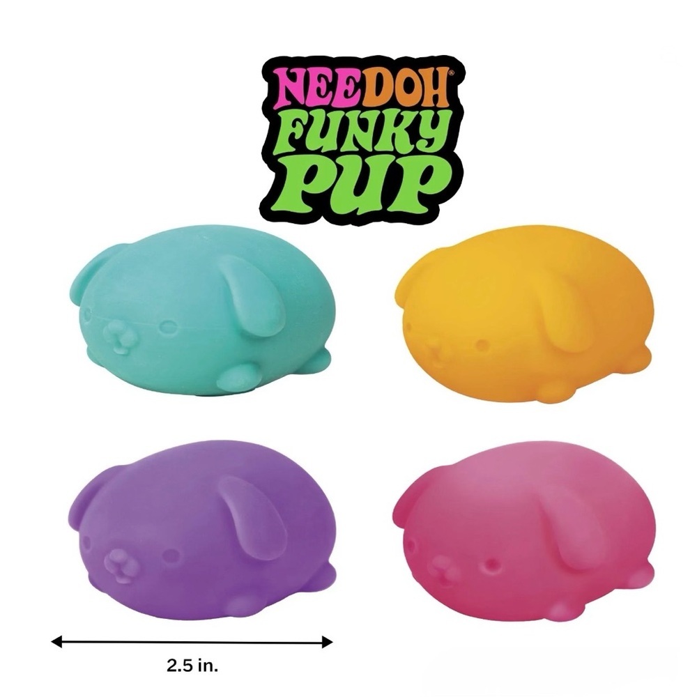 NeeDoh Funky Pup Purple - Picture 5 of 5